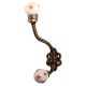 Orange Star Ceramic Floral Iron Hooks-EHG-97